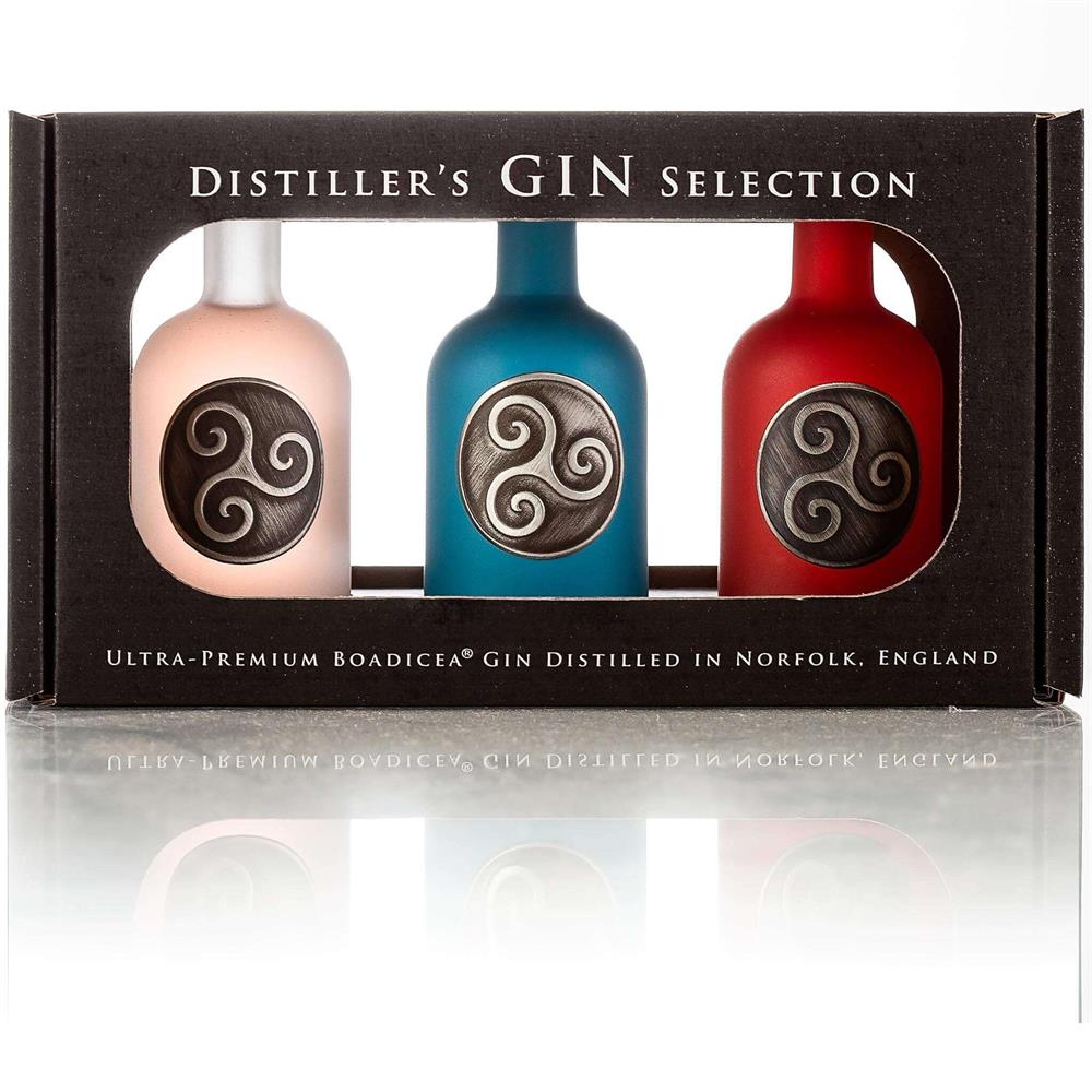 Boadicea Gin Gift Pack 3 x 5cl